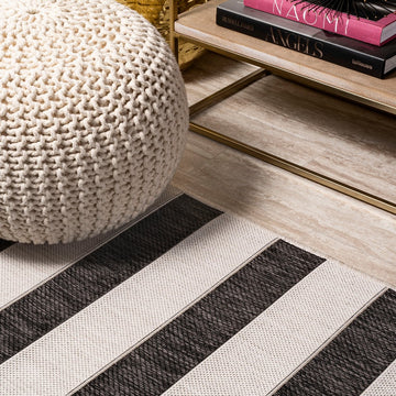 Aveiro Wide Stripe Indoor/outdoor Area Rug